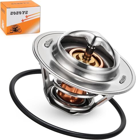 Thermostat W/O-Ring (O-Ring Only 53.5X2.6) For Kawasaki Versys Ninja Vulcan 800 900 1000 1200 1500 1700 2000 ZX750 ZX1000 ZR900 KLZ1000 KRF1000 1996-2024 49054-0004 49054-1067 in Saudi Arabia