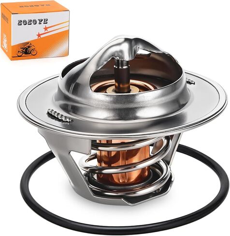 Thermostat W/O-Ring (O-Ring Only 53.5X2.6) For Kawasaki Versys Ninja Vulcan 800 900 1000 1200 1500 1700 2000 ZX750 ZX1000 ZR900 KLZ1000 KRF1000 1996-2024 49054-0004 49054-1067 in Saudi Arabia