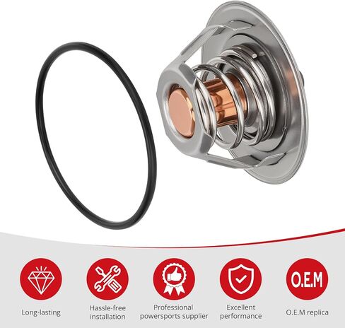 JAVIK Thermostat & O-Ring (O-Ring Only 53.5x2.6) For Kawasaki V-ersys Ninja V-ulcan 800 900 1000 1200 1500 1700 2000 ZX750 ZX1000 ZR900 KLZ1000 KRF1000 1996-2024 O.E.M# 49054-0004 49054-1067 in Saudi Arabia
