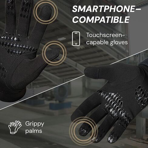 تعتبر قفازات العمل PUMA WORKWEAR Tek-One مع عناصر اللمس والمضادة للانزلاق مثالية للربيع والشتاء والخريف in Saudi Arabia
