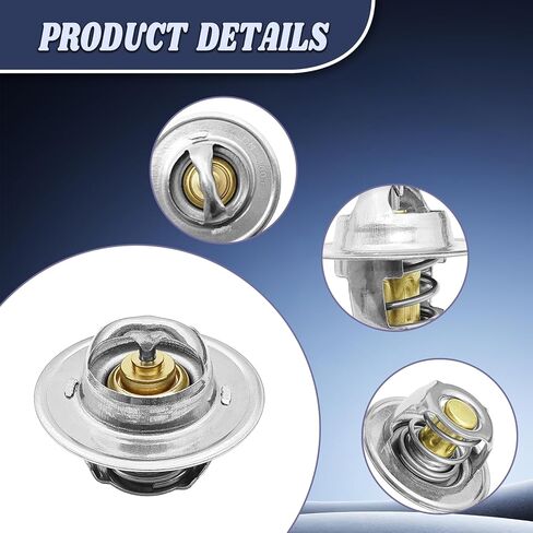 طقم ترموستات 160 درجة مع غلاف بلاستيكي يحل محل 807252Q5 متوافق مع محركات Mercruiser 4.3L 5.0L 5.7L 7.4L 8.2L GM البحرية 1987-2016 in Saudi Arabia