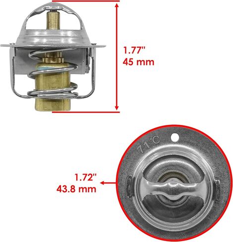 Caltric Thermostat Compatible with Kawasaki Krf750 Teryx 750 4X4 Fi 2008-2013 in Saudi Arabia