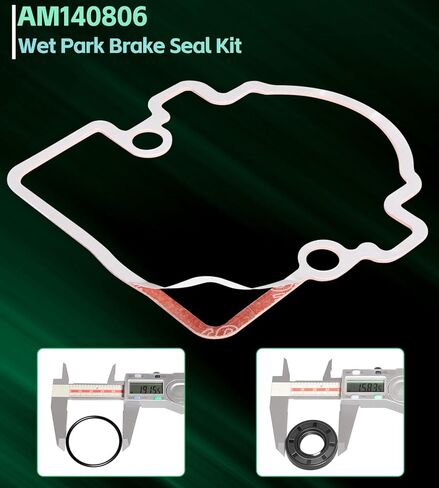 for John Deere Breke Seal Kit, AM140806 Wet Park Brake Seal Kit fits John Deere Gator XUV 625i 825i 855D 835M 865R Utility Vehicles, AM140806 Parking Brake Seal Kit in Saudi Arabia