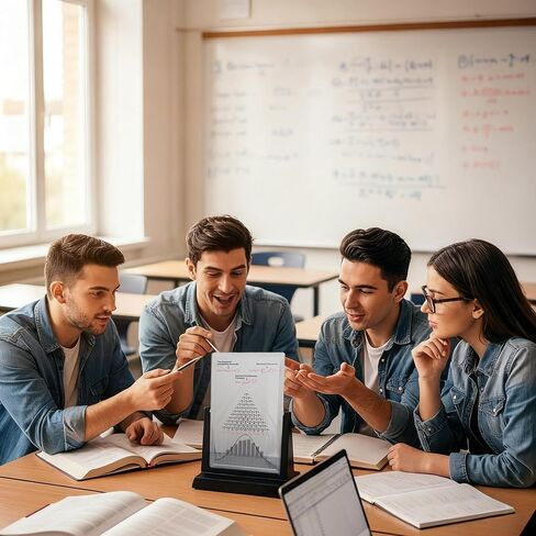 لوحة غالتون مقاس 12 بوصة – أداة توضيحية للاحتمالات، أداة تعليمية لإحصائيات التوزيع الطبيعي لتعليم العلوم in Saudi Arabia