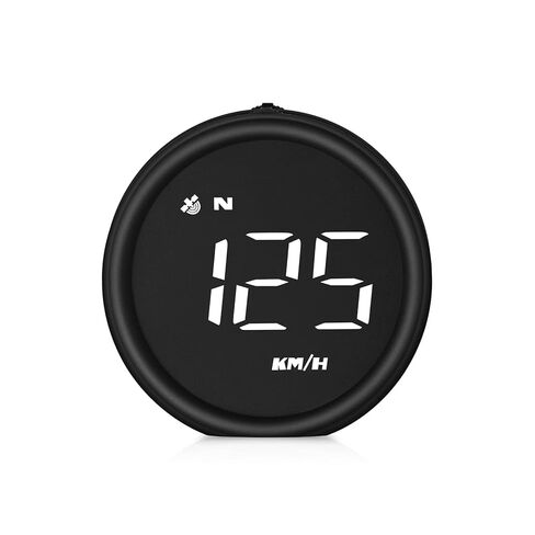 ELING Universal 52mm Car Digital GPS Speedometer MPH Odometer Head up Display (أبيض) in Saudi Arabia