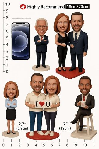 Custom Judge Bobblehead Personalized Gift - Handcrafted Lawyer Figurine with Gavel, Unique Courtroom Souvenir | ZhenXinMW in Saudi Arabia