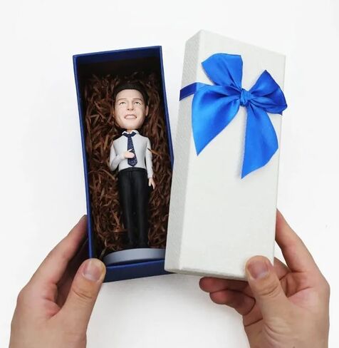 Custom Judge Bobblehead Personalized Gift - Handcrafted Lawyer Figurine with Gavel, Unique Courtroom Souvenir | ZhenXinMW in Saudi Arabia