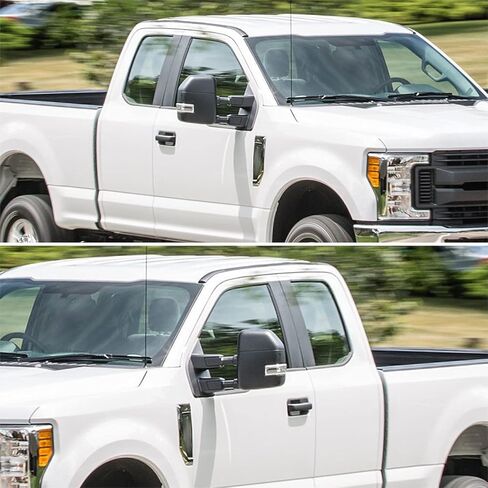 Spec-D Tuning Power Heated Sequential LED Signal Towing Mirrors Compatible with 2017-2019 Ford F-250, F-350 Super Duty, Left + Right Pair Left + Right Pair in Saudi Arabia