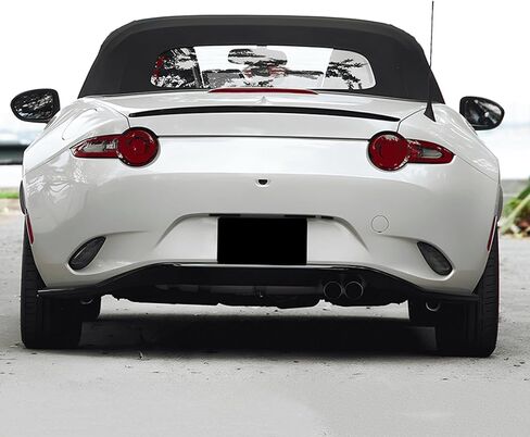 الجذع الخلفي سبويلر الشفاه الجناح لمازدا MX-5 مياتا ND 2016-2025 نمط الكربون الأسود اللامع in Kuwait