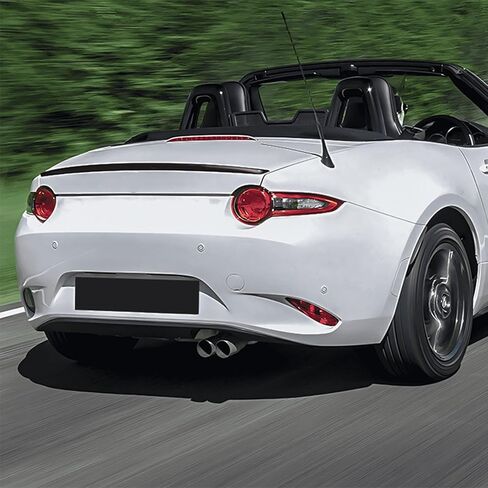 الجذع الخلفي سبويلر الشفاه الجناح لمازدا MX-5 مياتا ND 2016-2025 نمط الكربون الأسود اللامع in Kuwait