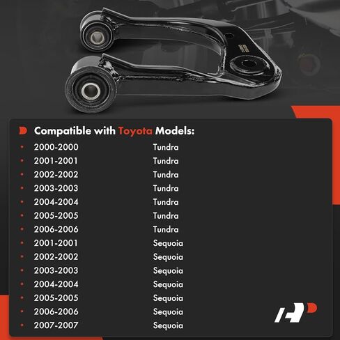 A-Premium Front Left Upper Control Arm with Bushing Compatible with Toyota Tundra 2000-2006, Sequoia 2001-2007 in Saudi Arabia