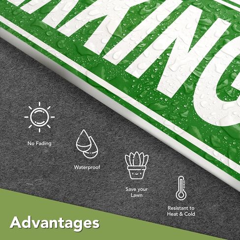 4PC Directional Parking Signs Arrows with Stakes - 15x8 Double Sided Coroplast Parking Signs for Outside - Event Sign - Arrow Signs with Stakes in Kuwait