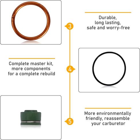 Gasket Kit Compatible with Foreman 450 TRX450S TRX450FM TRX450ES RX450FE 4x4 1998 1999 2000 2001 2002 2003 2004 in Saudi Arabia
