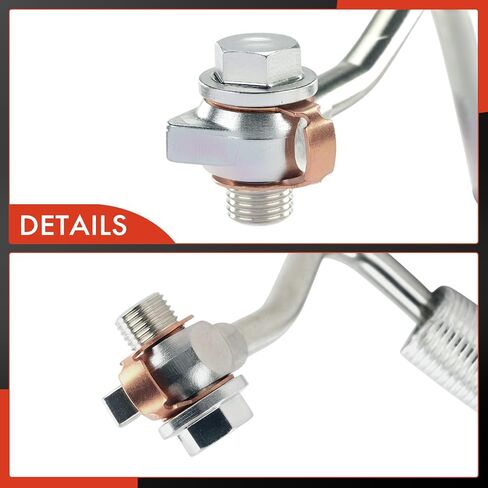 A-Premium Turbocharger Coolant Line Compatible with Buick Verano 2013-2016, Regal 2011-2013, 2.0L, Return in Saudi Arabia