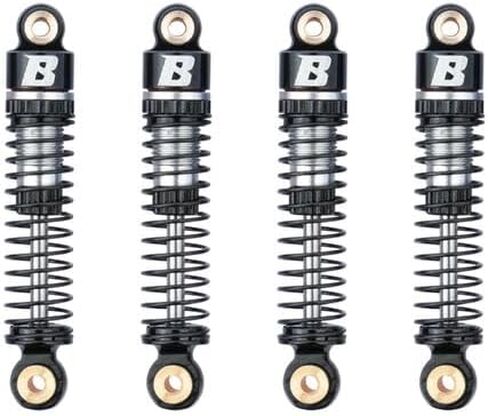 Rc Car Parts for FCX24 FCX18 1/18 1/24 Upgrade Parts: 41mm Oil-filled Aluminium Shocks (4 pcs) Purple in Saudi Arabia