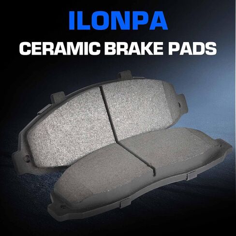 Front Rear Semi-metal Disc Brake Pads Set for Ford F-150 1997-2004, for F-150 Heritage 2004,for Lincoln Blackwood 2002 8PCS (With Hardware) in Saudi Arabia