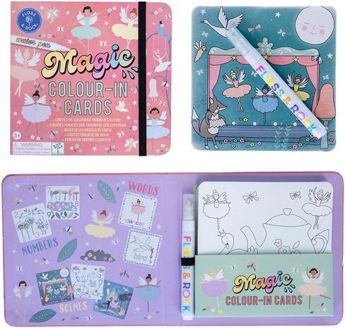 Floss & Rock, Magic Water Cards, Fairy Unicorn (38P3417) in Saudi Arabia