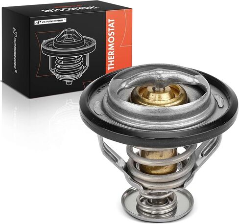 A-Premium Engine Coolant Thermostat with Seal Compatible with Toyota, Ford, Mitsubishi, Lexus, Scion, Pontiac, Dodge & Eagle Models - Camry, RAV4, Taurus, Outlander, ES250, tC, Vibe, Colt, Summit in Saudi Arabia