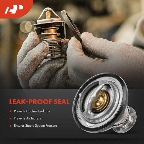 A-Premium Engine Coolant Thermostat with Seal Compatible with Toyota, Ford, Mitsubishi, Lexus, Scion, Pontiac, Dodge & Eagle Models - Camry, RAV4, Taurus, Outlander, ES250, tC, Vibe, Colt, Summit in Saudi Arabia