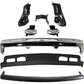 طقم ممتص الصدمات Garage-Pro مع دعامة/s لسيارة GMC Sierra 1500 2500 1999-2002 يستبدل الكروم الأمامي الصلب # 15758072 GM1002373 10385055 GM2593110 10385054 GM2592110 88980801 GM1092169 in Kuwait