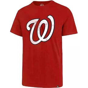 MLB Men's Distressed Imprint Match Team Color Primary Logo Word Mark T-Shirt (St Louis Cardinals Navy, Large) in Saudi Arabia