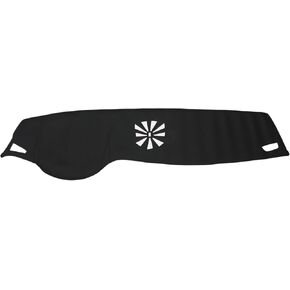 Faux Leather Dashboard Cover for BMW 7 Series 2009-2014 Dashboard Mat Anti-Slip Sun UV Heat Shield Protection Black 1 Pc in Kuwait