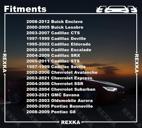 10 قطع من غطاء ممتص الصدمات من Rexka، مشابك تثبيت لشبكة الرادياتير 25693852 متوافقة مع GM Buick، شيفروليه Oldsmobile Pontiac in Saudi Arabia