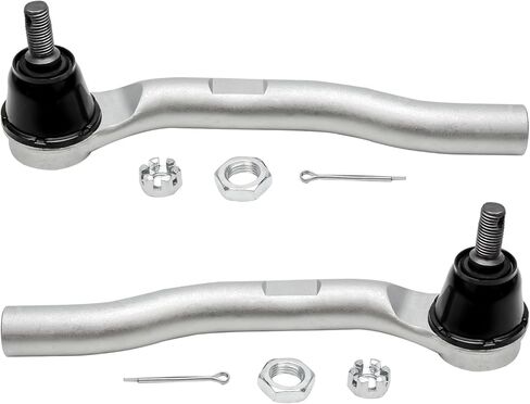 Detroit Axle - 4pc Front Suspension Kit for 2009-2014 Honda Fit 2010-2014 Insight, 2 Sway Bar Links 2 Outer Tie Rod Ends 2010 2011 2012 2013 Replacement in Saudi Arabia
