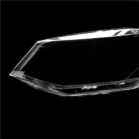 Compatible For Skoda Fabia 2015 2016 2017 Car Transparent Lampshade Lamp Shell Front Headlamp Mask Headlight Cover Head Light Lampcover(Left) in Saudi Arabia