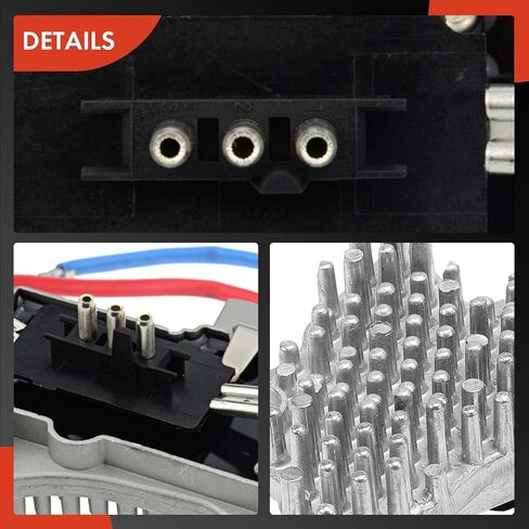 A-Premium HVAC Heater Blower Motor and Resistor Assembly Compatible with Mercedes-Benz Vehicles - C220, C230, C280, C36 AMG, C43 AMG, SLK230, SLK32 AMG, SLK320, CLK320, CLK430, CLK55 AMG - Front Side in Saudi Arabia