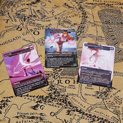 Magic The Gathering [Invincible Proxy Set: Conquest’s Invasion of Earth!] 8-Card Pack + Bonus Crossover in Saudi Arabia