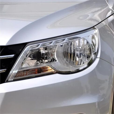 Compatible For VW Tiguan 2009 2010 2011 2012 Headlights Shell Cover Transparent Lampshade Lamp Shell Headlamp Lens Cover Glass(Left) in Saudi Arabia