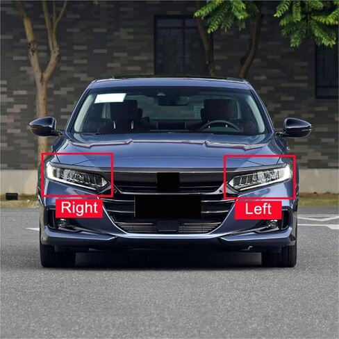 Compatible For Honda Accord 10Th Generation 2018 2019 2020-2022 Automotive Accessories Front Headlight Shell Glass Shell(Left) in Saudi Arabia
