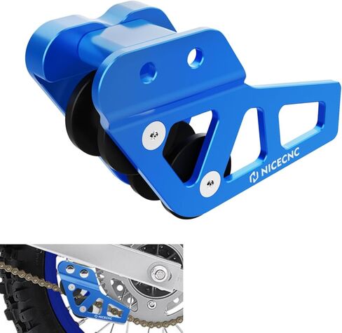 NICECNC Motorcycle Chain Guard Slider Guide Compatible with Yamaha YZ85 2003 2004 2005 2006 2007 2008 2009 2010 2011-2018,Aluminum Anodization CNC Machined in Saudi Arabia