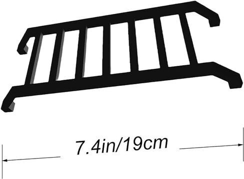 Generic Widdle Wadder Ladder(2PCS),Little Ladder Magnet for car,Mount to Multiple Surfaces,Suitable for Refrigerators, Cars, Etc Black in Saudi Arabia