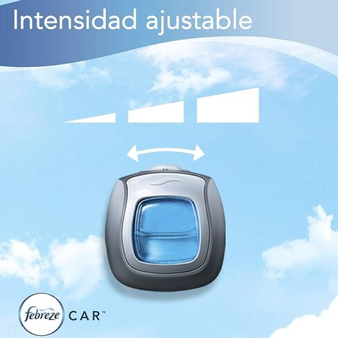 Febreze Car Odor-Fighting Air Freshener Vent Clip, Hawaiian Aloha, 1 count, 06 oz in Kuwait