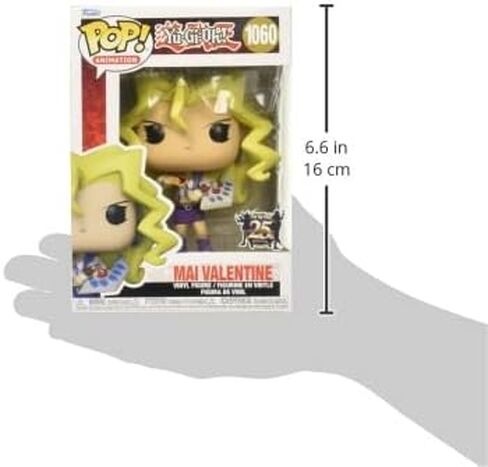 Funko POP Animation: Yu-Gi-Oh - Mai Valentine,Multicolor in Saudi Arabia
