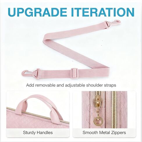 BAGSMART Laptop Sleeve Case with Handle Protective Water-Resistant in Saudi Arabia