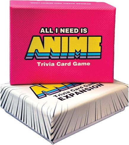 لعبة بطاقات Anime Trivia - اللعبة الأساسية + مجموعة التوسعة 155 بطاقة إجمالية، الشخصية والاقتباسات وتحديات المهارات، لعبة ممتعة لحفلات الرسوم المتحركة للمعجبين والمراهقين والبالغين (حزمة) in Saudi Arabia