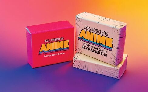 لعبة بطاقات Anime Trivia - اللعبة الأساسية + مجموعة التوسعة 155 بطاقة إجمالية، الشخصية والاقتباسات وتحديات المهارات، لعبة ممتعة لحفلات الرسوم المتحركة للمعجبين والمراهقين والبالغين (حزمة) in Saudi Arabia