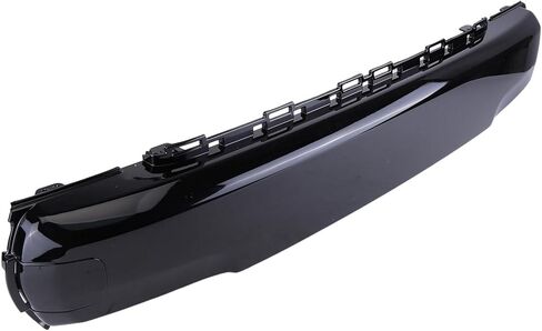 51117337791 Front Black Bumper Number Plate Cover Compatible with Mini Cooper F55 F56 F57 2014 2015 2016 2017 2018, Front Bumper Cover Black Scratch Resistant in Saudi Arabia