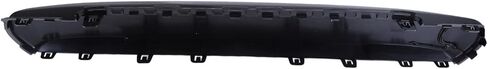 51117337791 Front Black Bumper Number Plate Cover Compatible with Mini Cooper F55 F56 F57 2014 2015 2016 2017 2018, Front Bumper Cover Black Scratch Resistant in Saudi Arabia