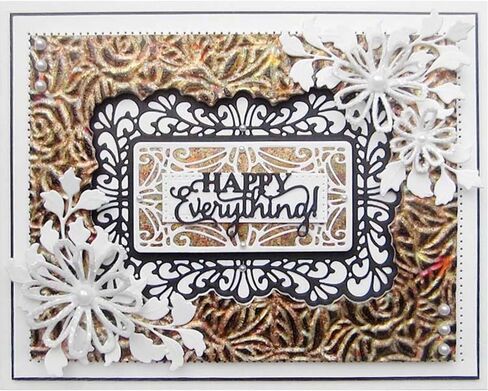 Words Metal Cutting Dies for Card Making DIY Scrapbooking Alphabets Letters Greeting Words Metal Die Cuts Punch Template Molds for Paper Crafting Handmade Crafts (Happy Eeverything) in Saudi Arabia