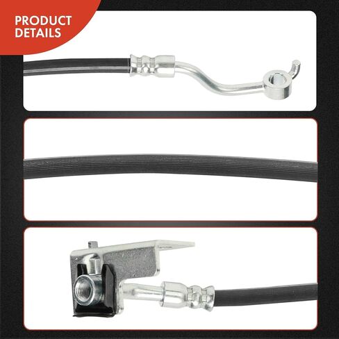 A-Premium Front Driver and Passenger Side Brake Hydraulic Hose Compatible with Select Kia and Hyundai Models - Sportage 2017-2020, Tucson 2016-2021 - Replace# 58732D3000 (Pack of 2) in Saudi Arabia