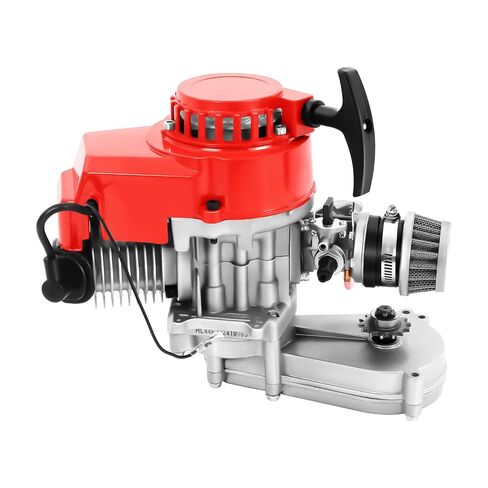 محرك سباق 49cc ثنائي الأشواط، محرك ATV للدراجة الترابية الصغيرة، محرك تشغيل حبل سحب اسطوانة واحدة، محرك بنزين 1PE44F-6 للدراجة الترابية الصغيرة ودراجة الجيب ATV سكوتر، محرك دراجة الجيب in Kuwait