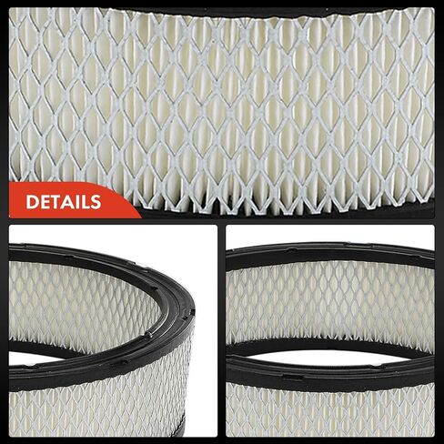 A-Premium Engine Air Filter Compatible with Chevrolet Malibu, Impala, Monte Carlo, Caprice, Camaro & Nissan Pathfinder & Buick Regal, Century & Cadillac DeVille & Checker Marathon & Isuzu & Oldsmobile in Saudi Arabia
