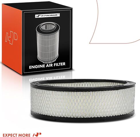 A-Premium Engine Air Filter Compatible with Chevrolet Malibu, Impala, Monte Carlo, Caprice, Camaro & Nissan Pathfinder & Buick Regal, Century & Cadillac DeVille & Checker Marathon & Isuzu & Oldsmobile in Saudi Arabia