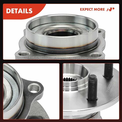 محمل العجلة الخلفية الممتازة ومجموعة المحور مع 5 عروات متوافقة مع لكزس LS430 2001-2006 V8 4.3L in Saudi Arabia
