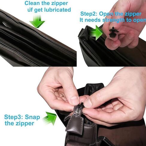 Universal Zipper Repair Kit, Instant Fix Replacement Zipper Slider with Teeth - for Jackets, Bags, Jeans, DIY Tailoring & Craft Sewing notions in Saudi Arabia
