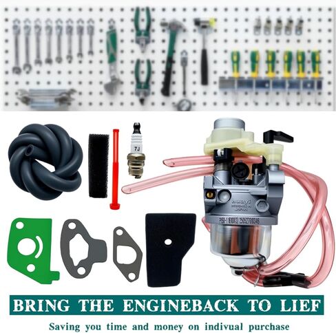 EU2000I Carburetor Fits For Honda EB2000i EB2000I EB2000IT1 EU2000IK1 BF30E B/D/E Carb Replace 16100-Z0D-D03 16100-Z0D-D01 Carburetor with Air Filter Spark Plug Gasket Fuel Line Kit in Saudi Arabia